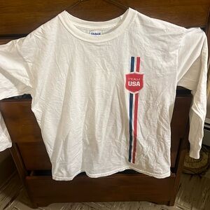 Vintage Team USA Olympics Long Sleeve Shirt. Size Men’s Medium